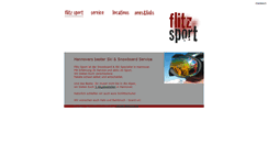 Desktop Screenshot of flitzsport.de